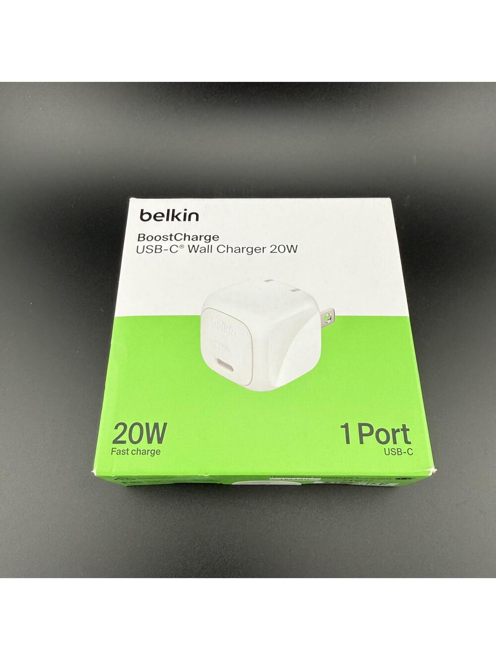 NEW Belkin Boost Charge 20W USB-C Wall Charger 1 Port